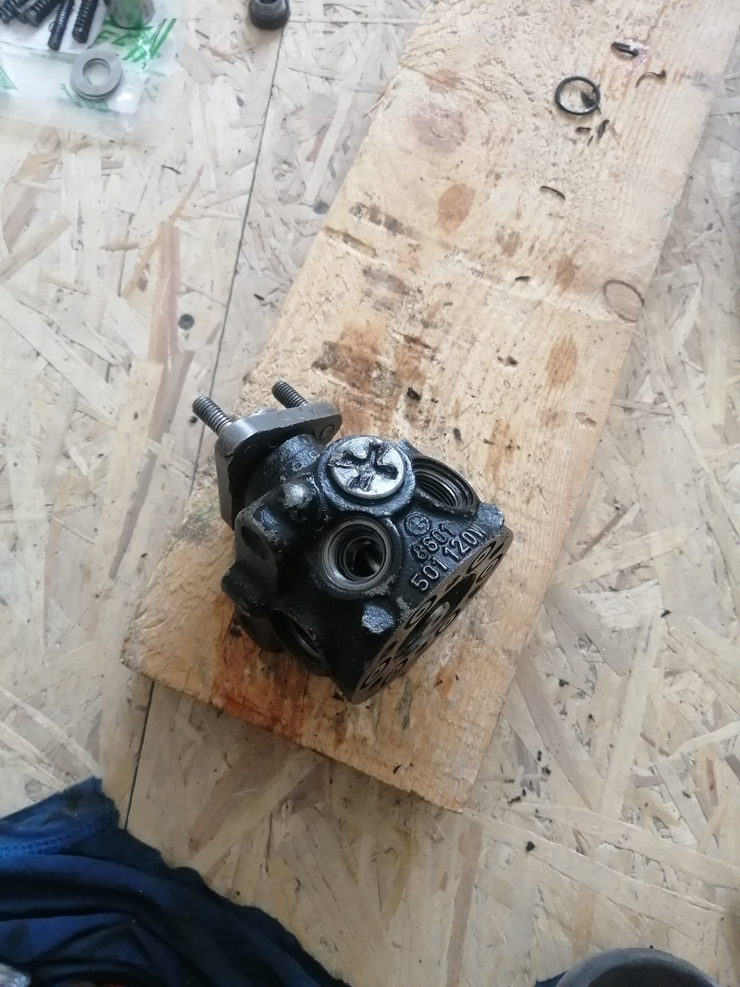 Сборка гура, пока только для будущей установки. — Audi 100 (C3), 1,8 л ...