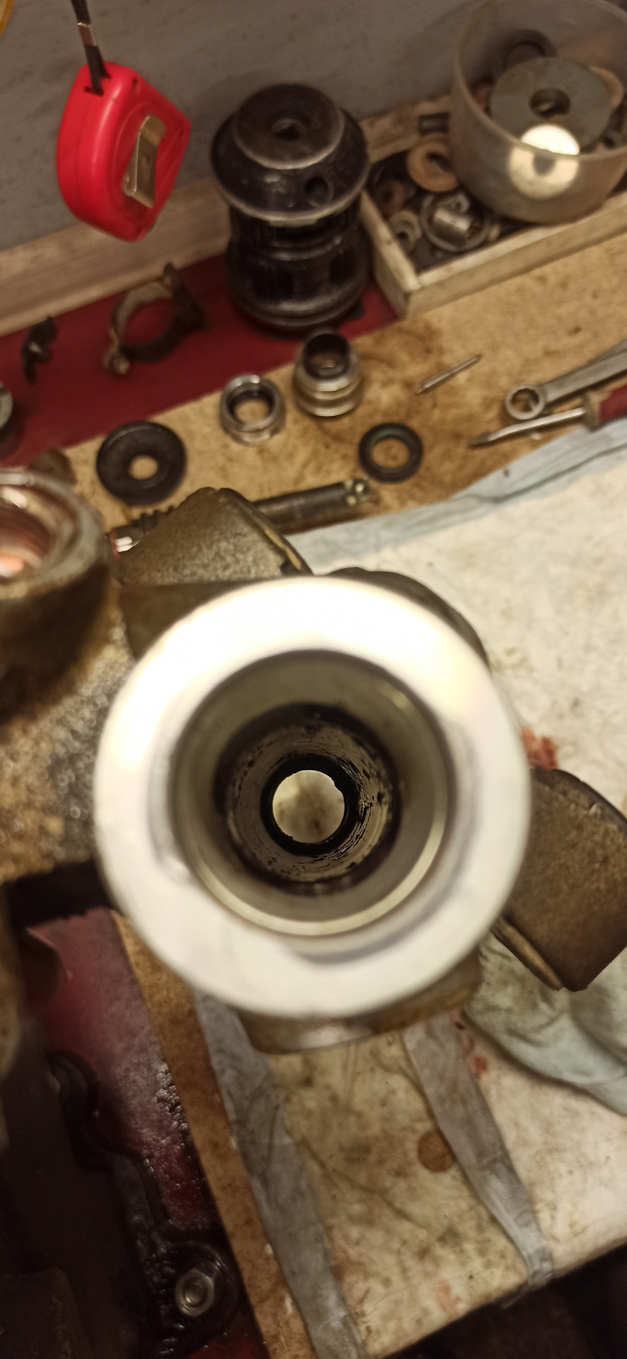 Ремонт гидравлической рулевой рейки Subaru Forester SH 2011 Часть 1 ...