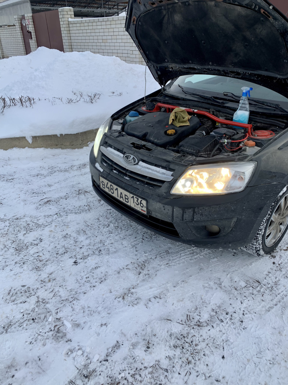 Led лампы H4 в Гранту — Lada Гранта Лифтбек (1G), 1,6 л, 2015 года ...