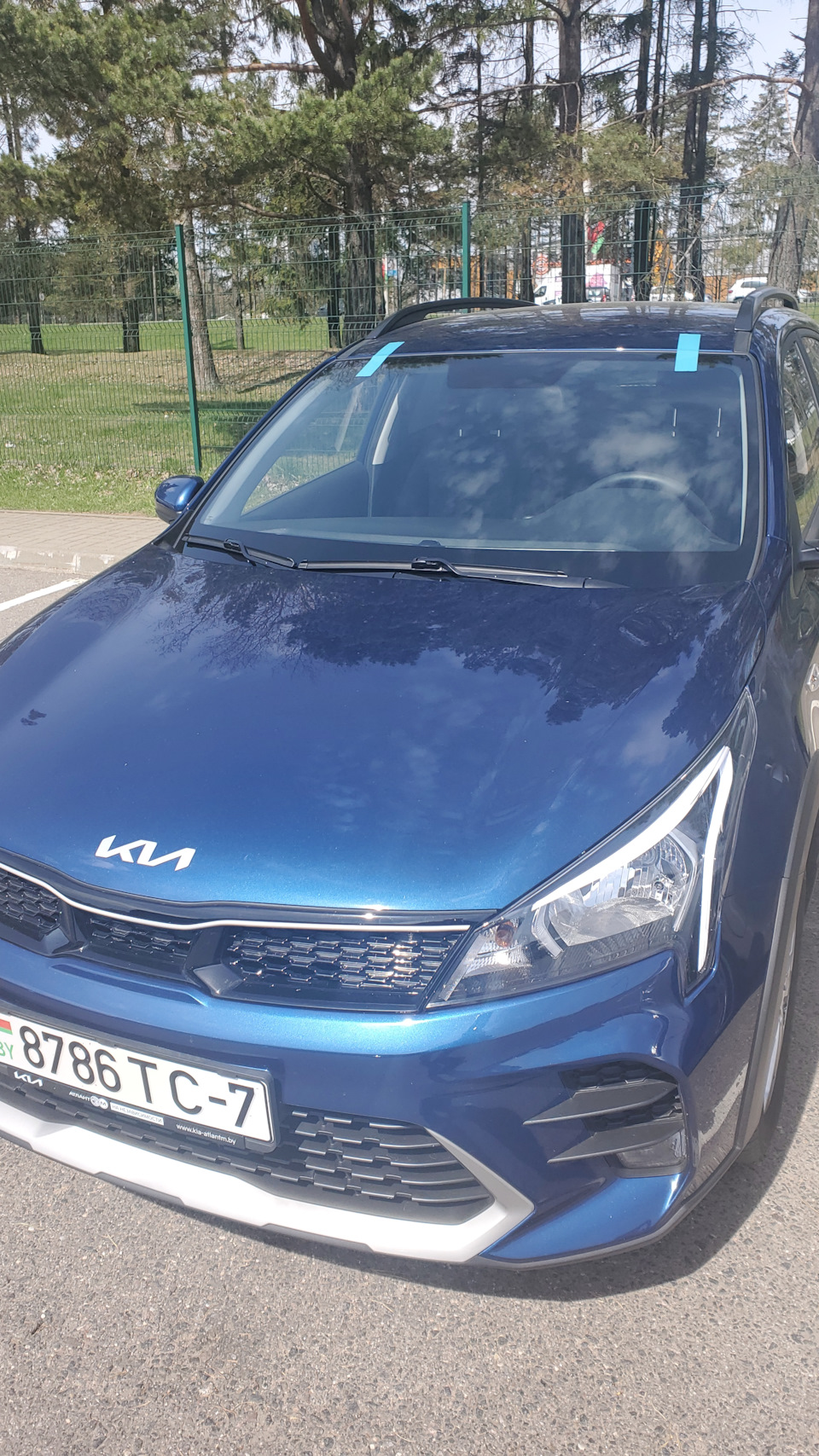 Минус лобовое (КАСКО) — KIA Rio X, 1,6 л, 2022 года | поломка | DRIVE2