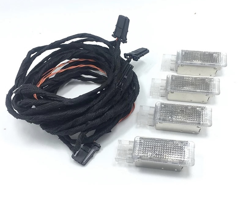 Подсветка пространства ног — Volkswagen Jetta VI, 1,4 л, 2017 года ...