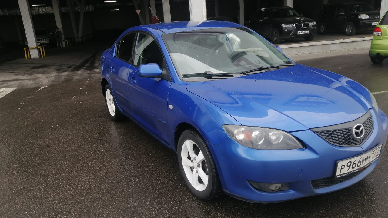 Mazda 3 (1G) BK 1.6 бензиновый 2005 | Женский автомобиль на DRIVE2