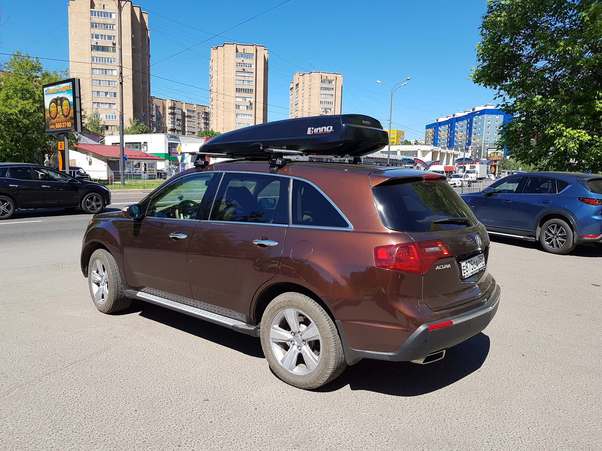 Автобокс Inno Shadow 16 на Acura MDX 2011 — Acura MDX (2G), 3,7 л, 2011  года | аксессуары | DRIVE2