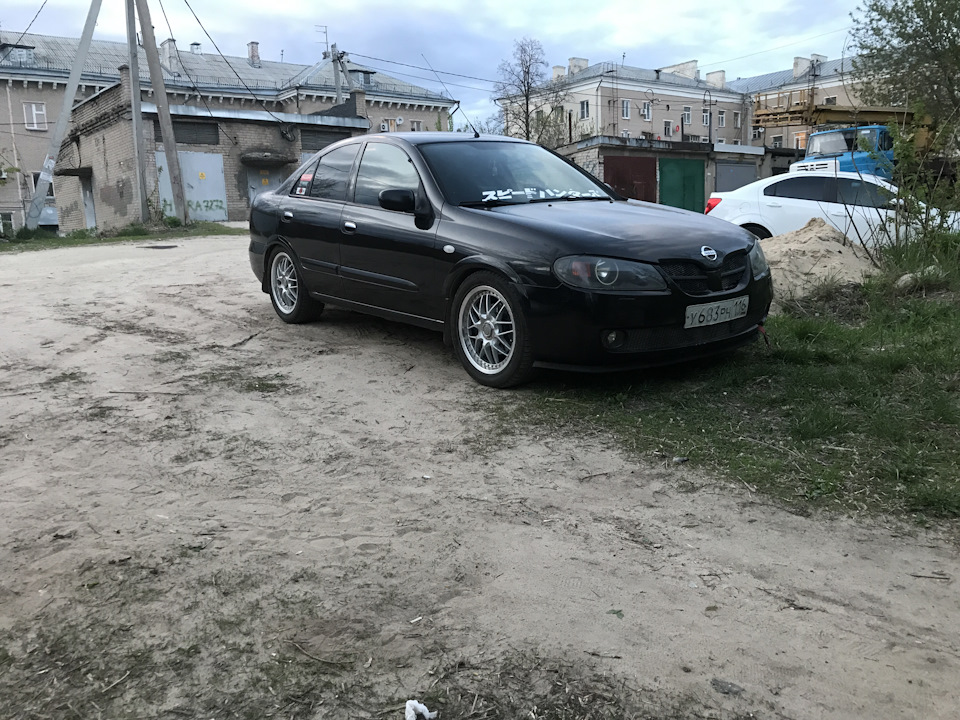 Новые лапти — Nissan Almera II (N16), 1,5 л, 2006 года | колёсные диски ...