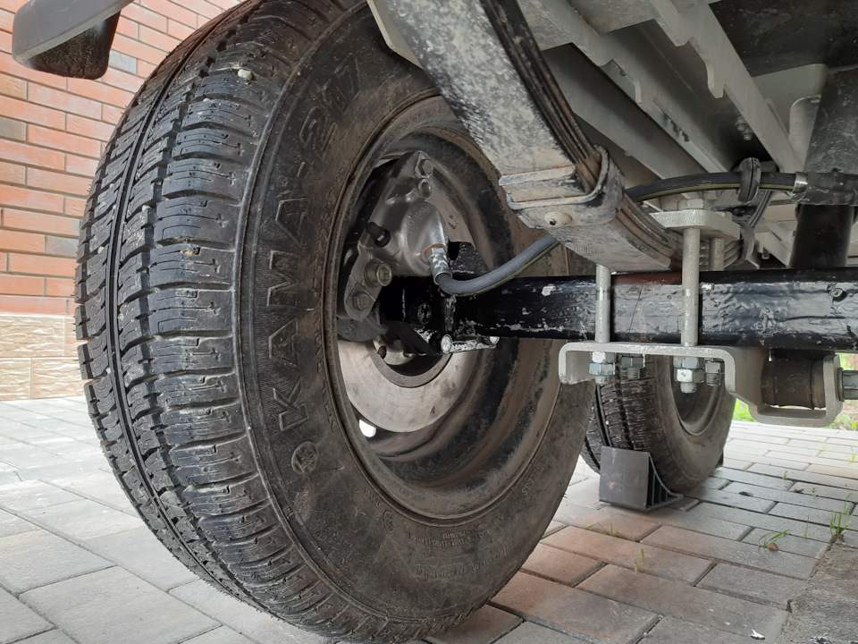 Установка тормозов на прицеп легкового автомобиля своими руками