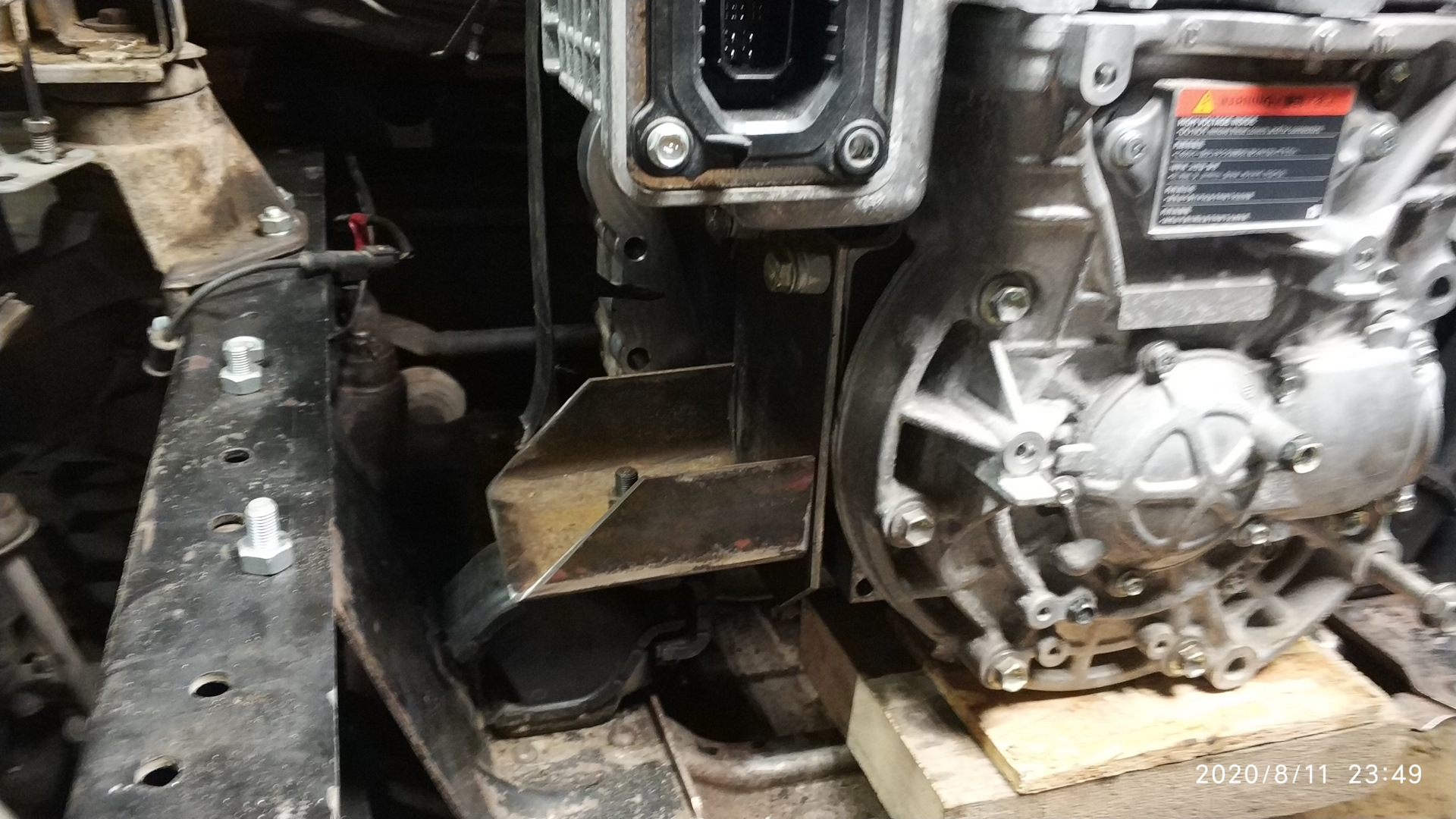 Установка электромотора — ГАЗ Соболь, 2,9 л, 2010 года | тюнинг | DRIVE2