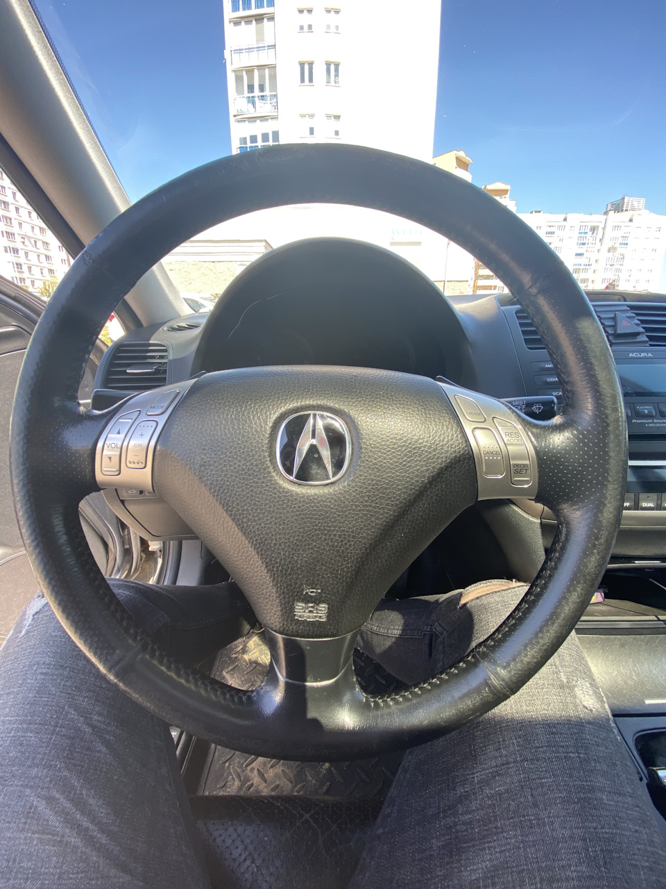 Перетяжка руля в Acura TSX / Honda Accord 7 — Acura TSX (1G), 2,4 л, 2004  года | аксессуары | DRIVE2