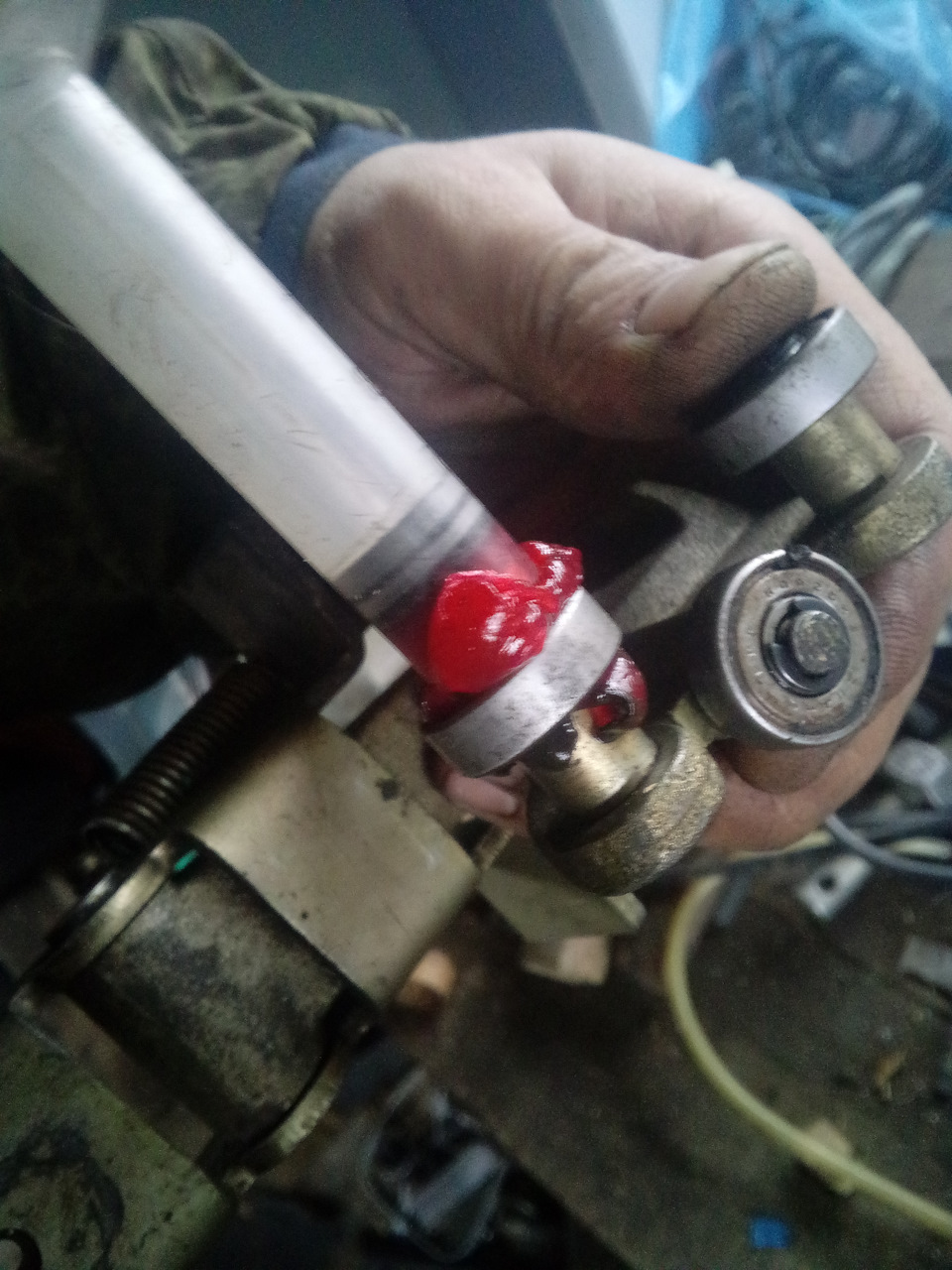 Подши менять не стал, но смазку в них заменил — Lada 2120 Надежда