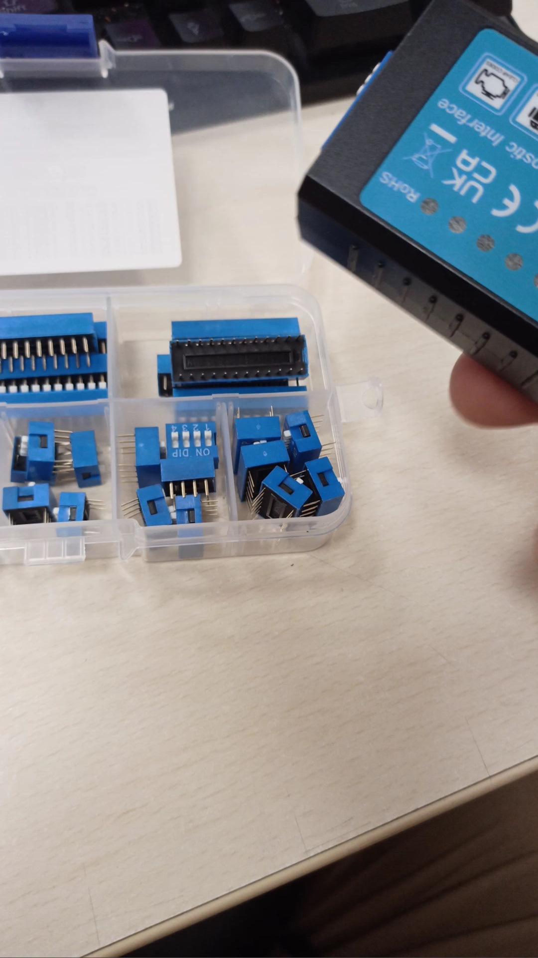 Доработка ELM327 с Dip Switch ДЛЯ FCA ( Alfa Lancia Fiat Chrysler ...