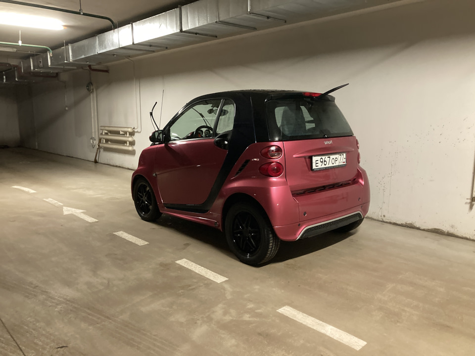 Чистота к хорошей погоде) — Smart fortwo (2G), 1 л., 2013 года | просто ...