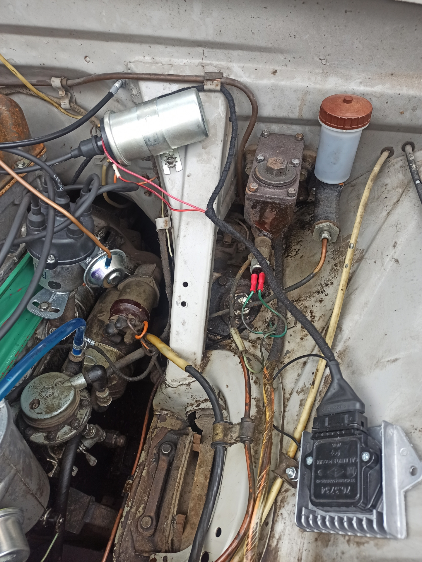 Бесконтактное зажигание на ГАЗ-24 (змз 24Д) — ГАЗ 24, 2,4 л, 1983 года ...