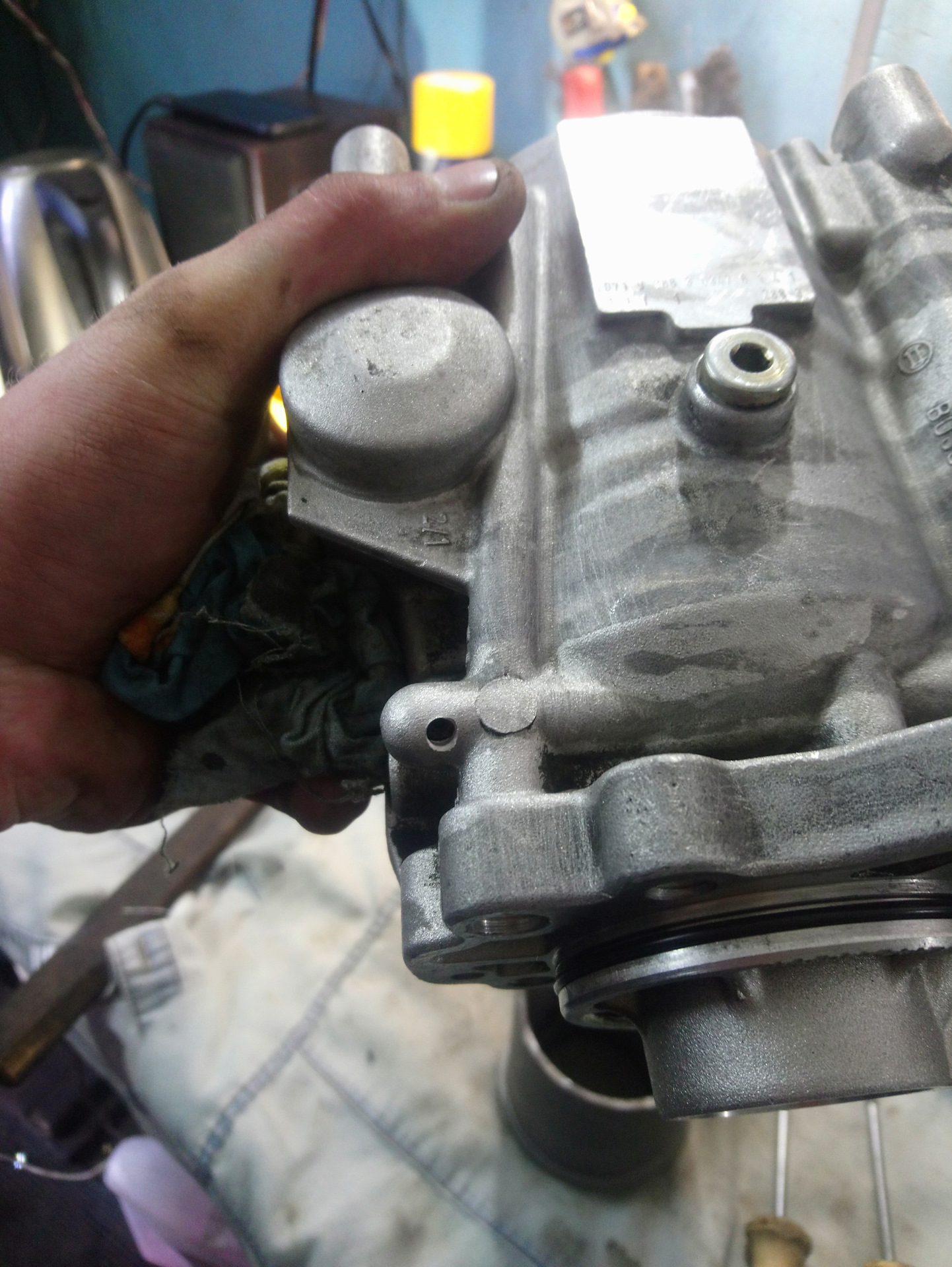 Чистка жиклера VP44 M47 — BMW 3 series Touring (E46), 2 л, 2000 года ...