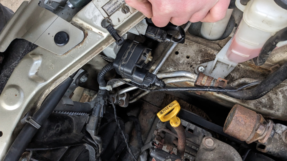 Ремонт корректора фар. — Hyundai Accent (2G), 1,5 л, 2004 года ...