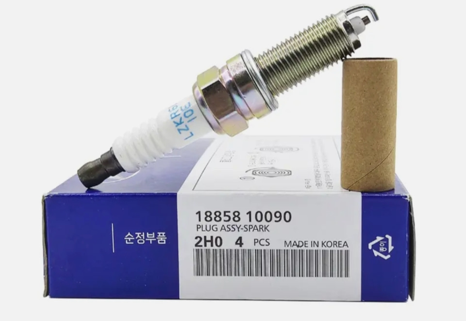 1885810090 Свечи зажигания KIA HYUNDAI | Запчасти на DRIVE2