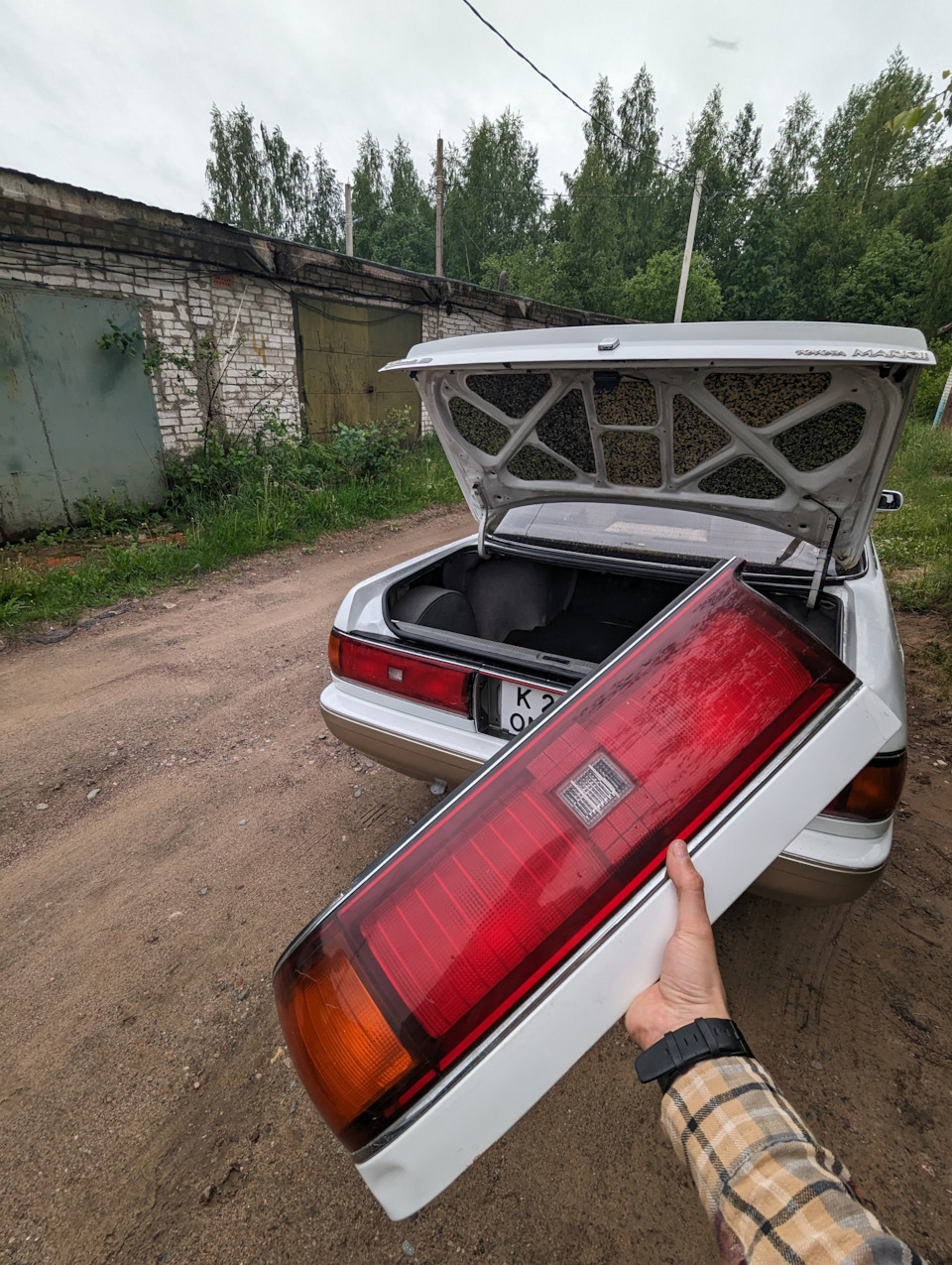 Поездка в Минск на Japlane — Toyota Mark II (80), 3 л, 1992 года |  путешествие | DRIVE2