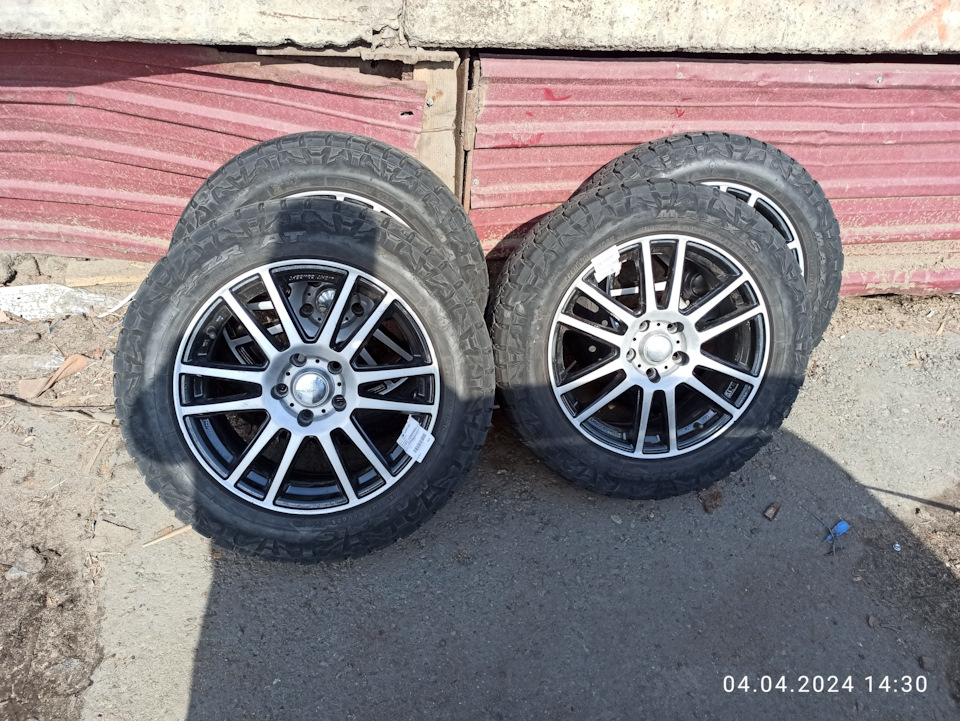 Резина АТ на дисках — Nissan X-Trail II (t31), 2 л, 2014 года ...