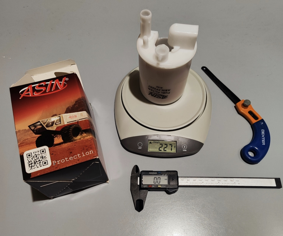 Распил топливного фильтра Asin для Nissan Almera Classic (B10) — Nissan ...