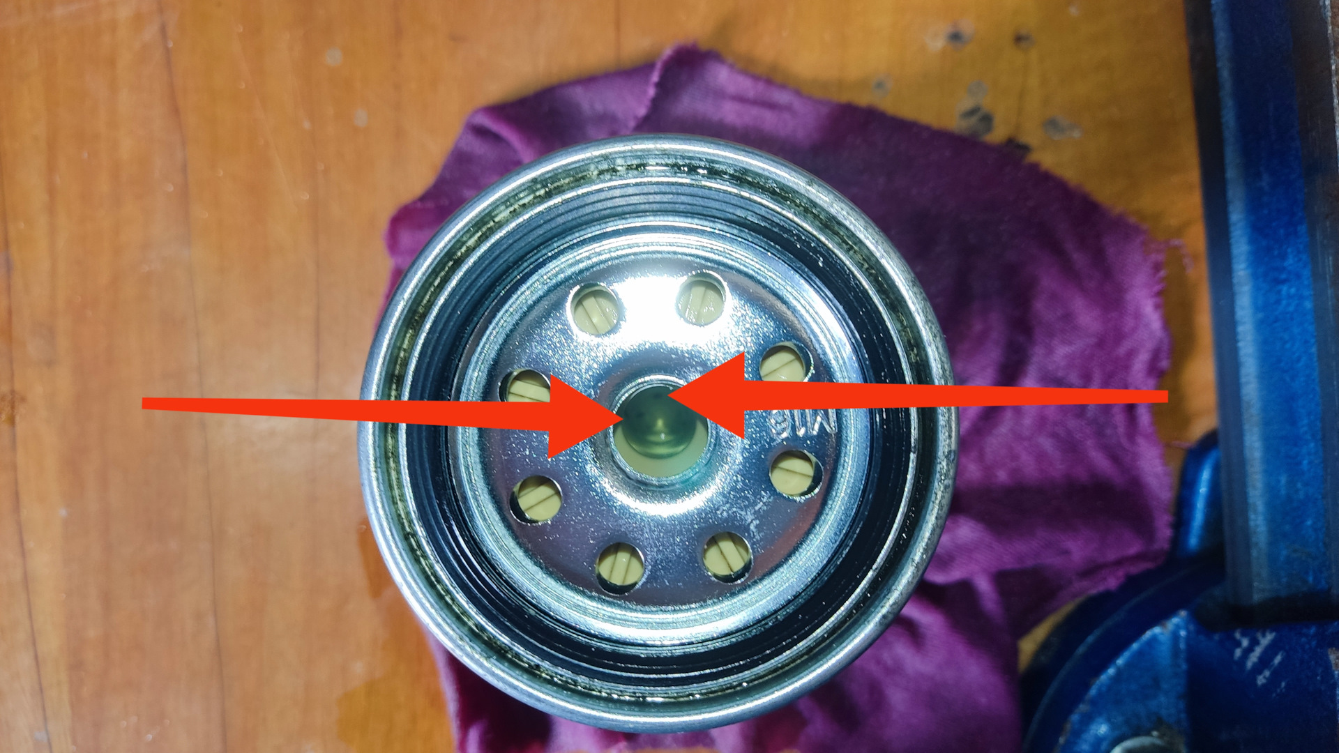 Замена масла в двигателе и фильтров. — Hyundai H-1 (2G), 2,5 л, 2019 ...