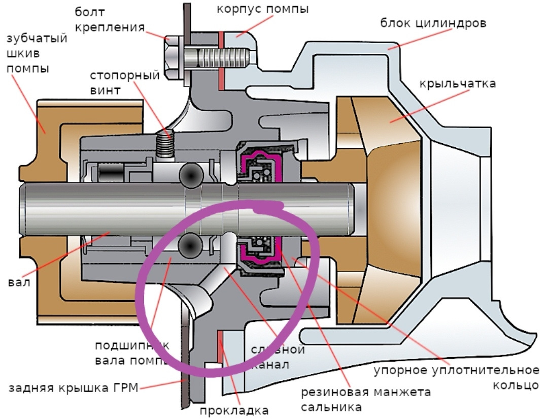 Гремящая ПОМПА Ока или ошибки невнимательных — СеАЗ Ока 11113, 0,7 л ...