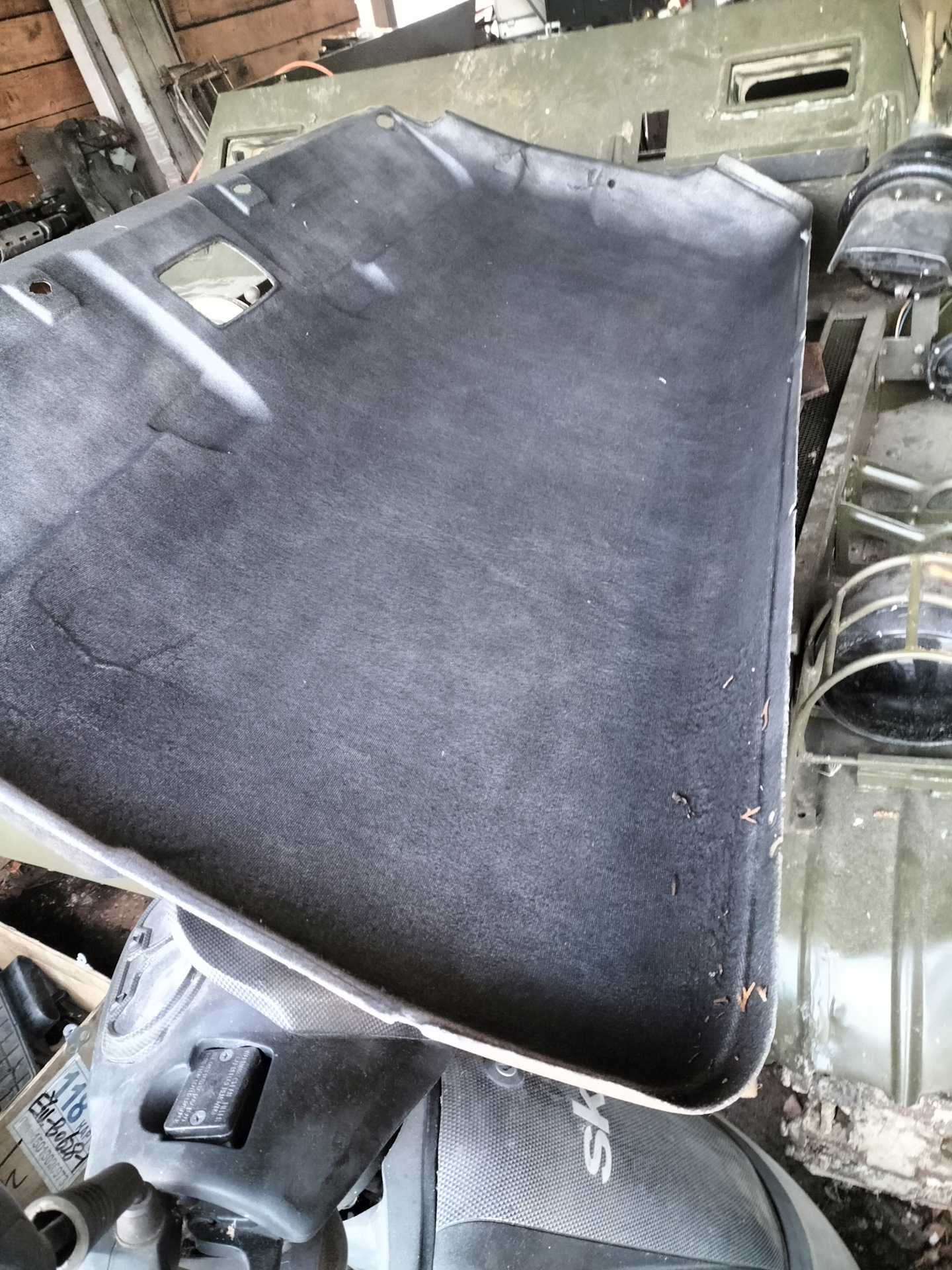 Первый необходимый тюнинг в газели — потолок и полка с рацией — ГАЗ ...