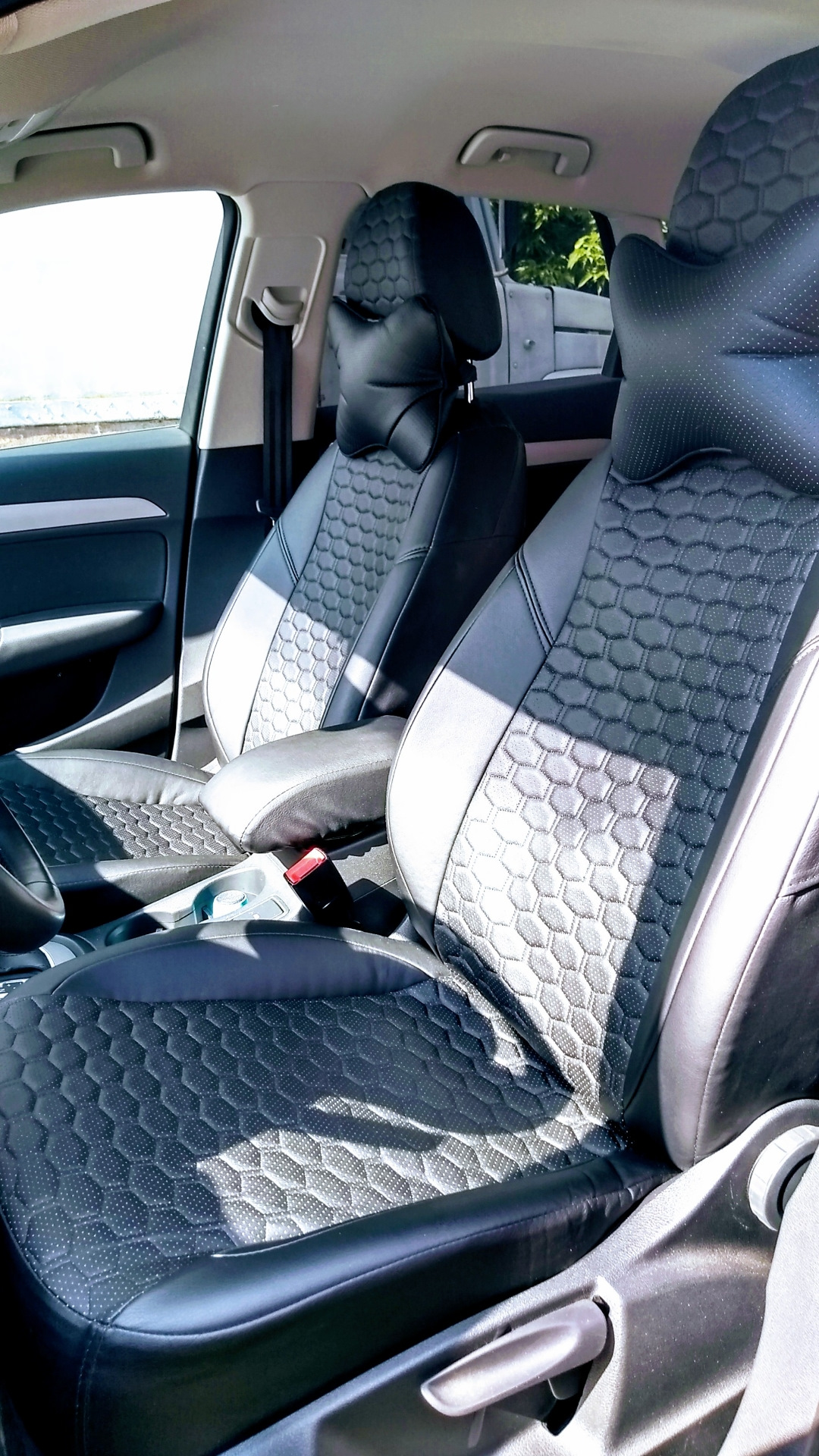 ЧЕХЛЫ НА СИДЕНИЯ ИЗ ПОЛИУРЕТАНА — Audi Q3 (1G), 2 л, 2013 года ...