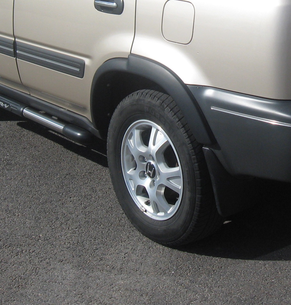 Дефендеры (расширители колёсных арок) — Honda CR-V (RD1/RD2), 2 л, 1999 ...