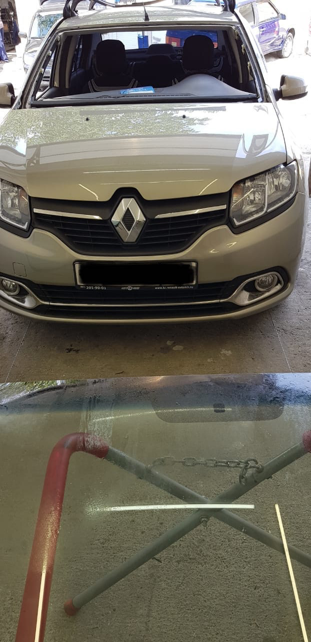 Замена лобового стекла на Рено — DRIVE2