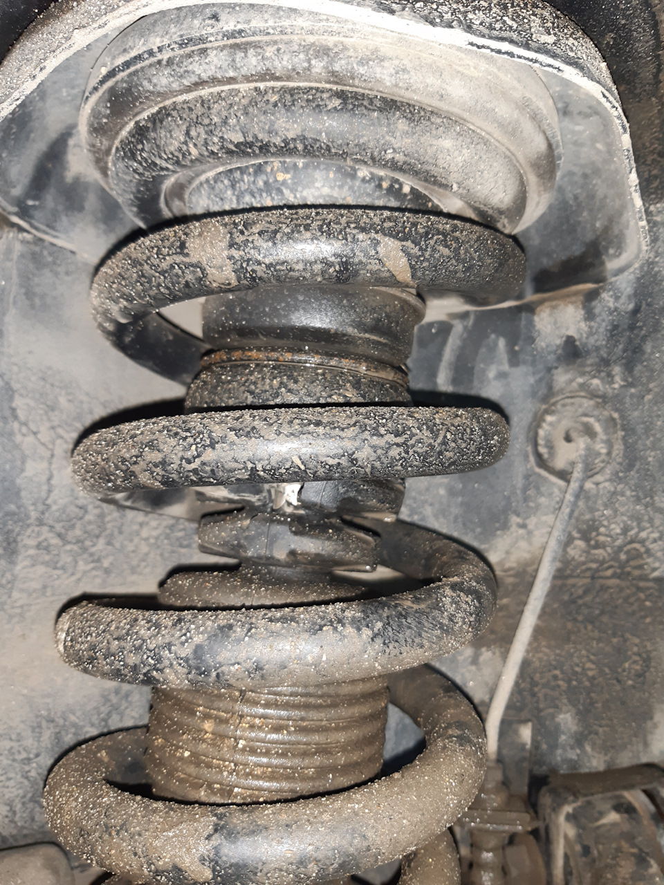 замена верхних шаровых. — Mitsubishi Pajero (4G), 3,2 л., 2007 года ...