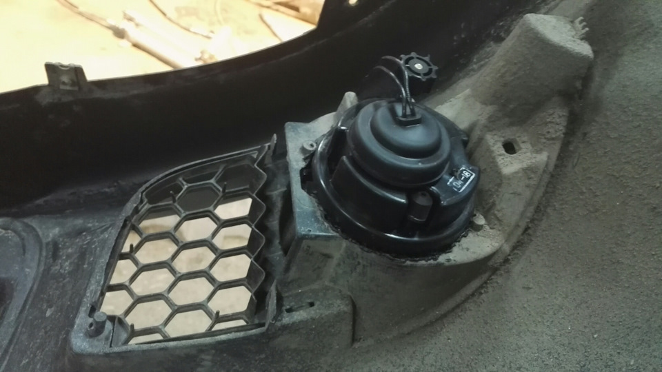 Противотуманные фары в штатные места. — Mitsubishi Lancer X, 1,6 л ...