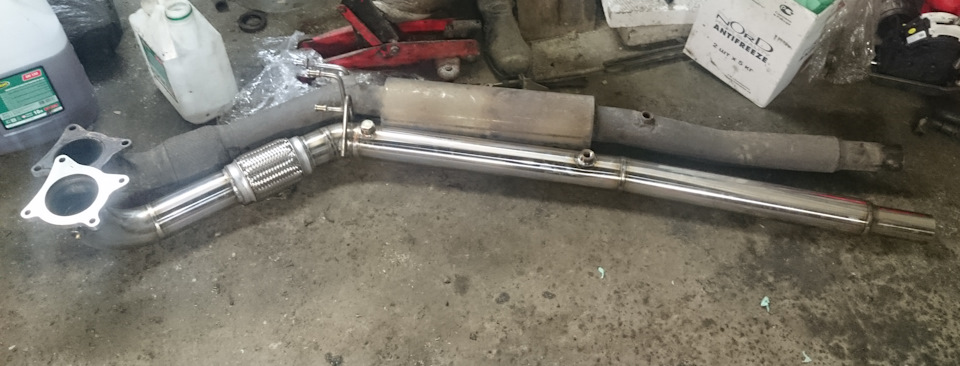vw cc downpipe