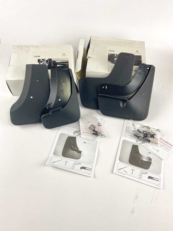 Новые оригинальные брызговики Peugeot 2008 на Peugeot 2008 (1G). | 1 ...