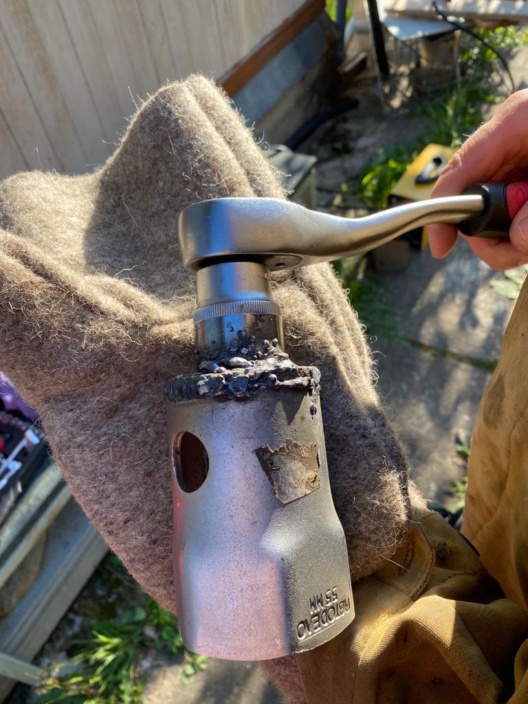 Усовершенствование ключа ступичного подшипника — УАЗ Patriot, 2,7 л ...