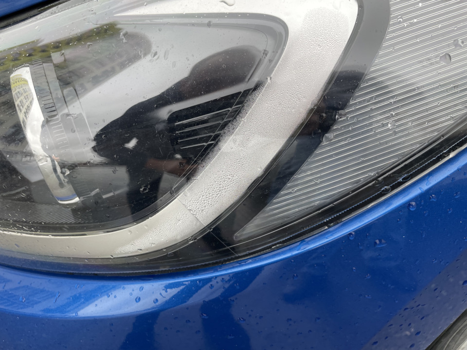 Потеет фара — Hyundai Elantra (6G), 1,6 л, 2018 года | другое | DRIVE2