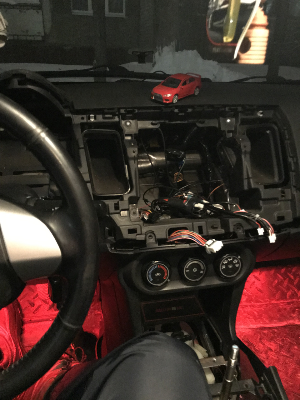 Климат вместо кондиционера. — Mitsubishi Lancer X, 1,8 л, 2008 года ...