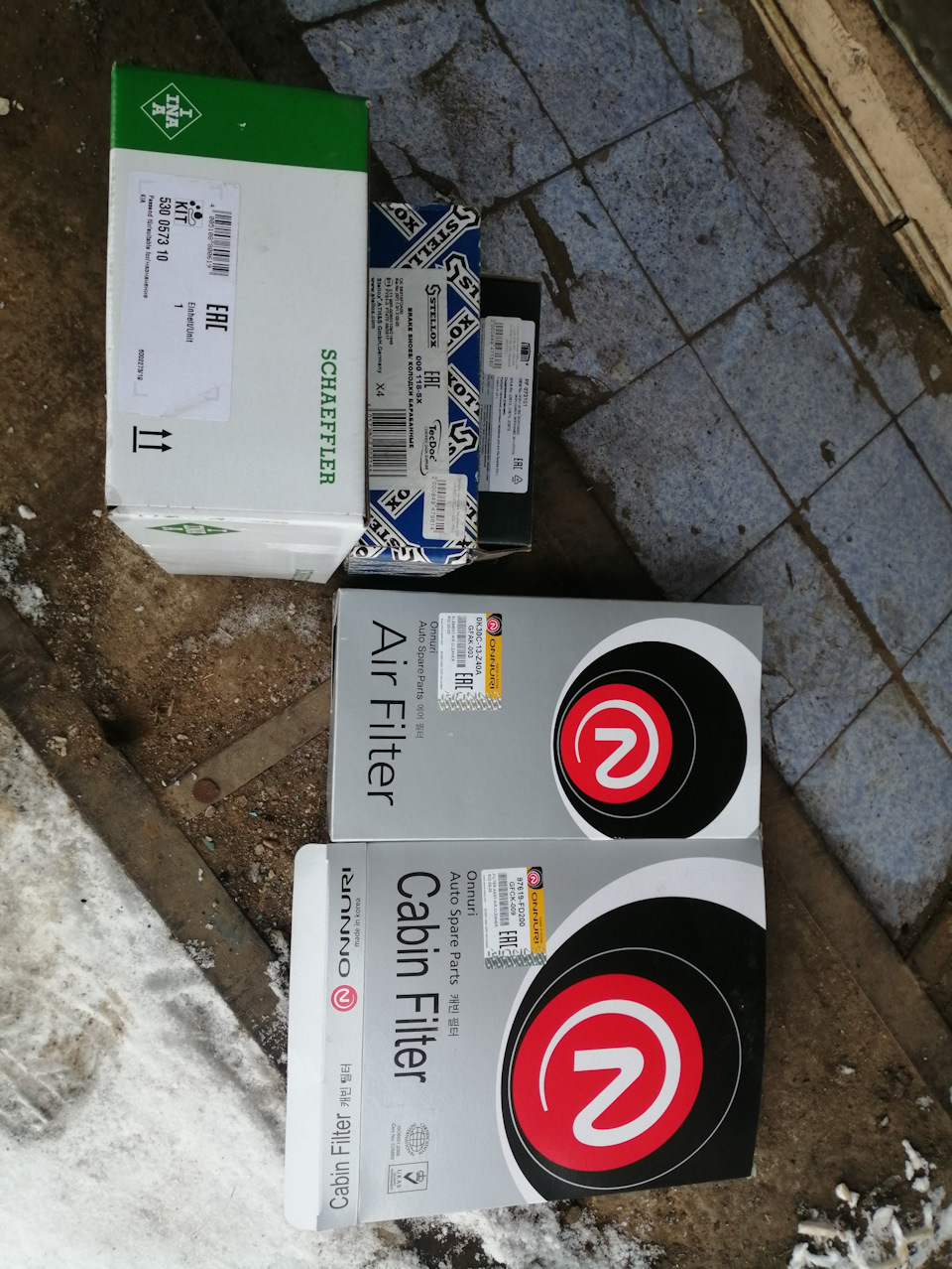 ТО после покупки. — KIA Rio 5-door (1G), 1,5 л, 2003 года | плановое ТО ...