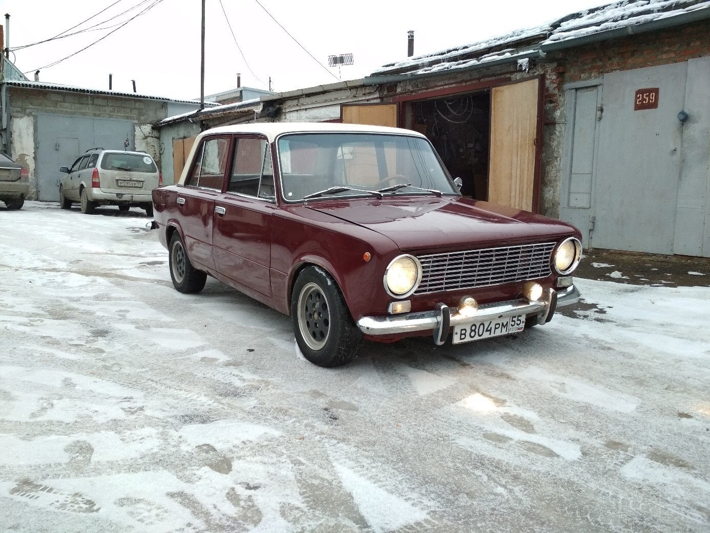 ВАЗ 2101 1973. ВАЗ 2101 В Омске.