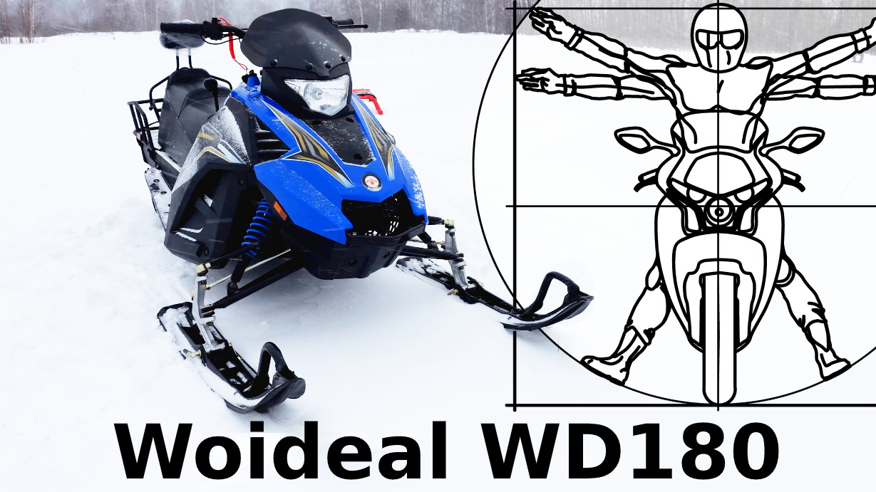 Снегоход woideal wd 300