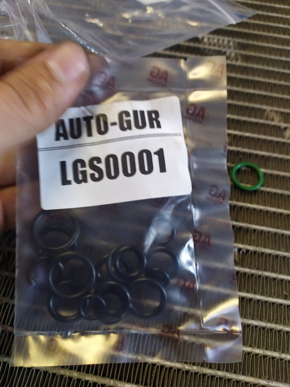 LGS0001 Комплект колец уплотнительных для подключения радиатора ...