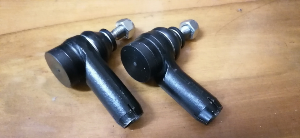Переделка рулевых наконечников на безлимитники. — Audi 100 (C4), 2,8 л ...