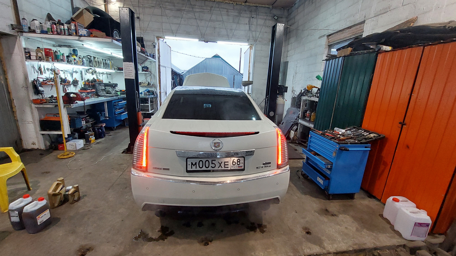 Промывка двигателя BG-109 в 4 этапа на Cadillac CTS 2,8 — Cadillac CTS ...