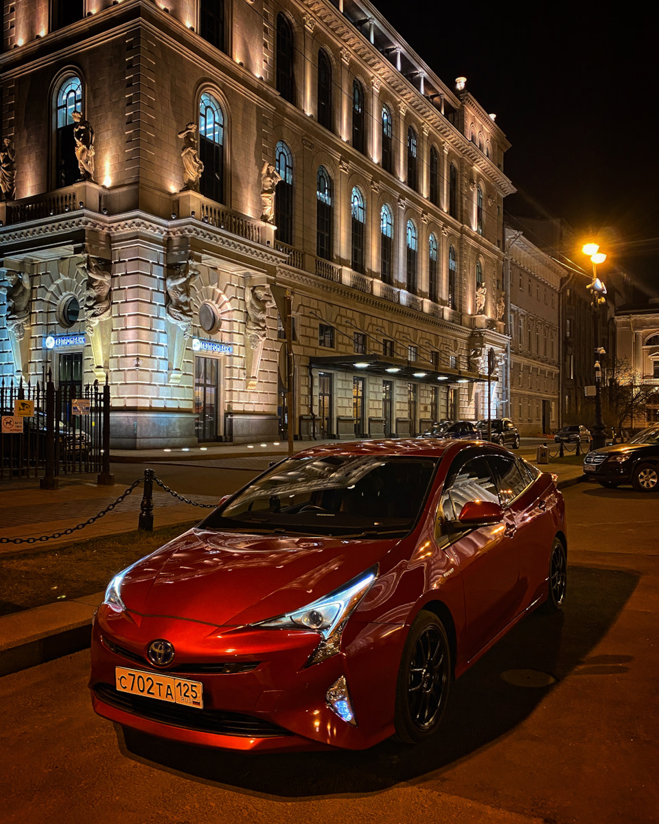 Две поездки МСК — СПБ по М11 за Майские праздники — Toyota Prius (50), 1,8  л, 2016 года | путешествие | DRIVE2