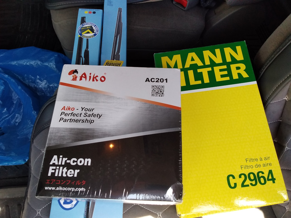 Замена фильтров — Nissan Presage (2G), 2,5 л., 2003 года | плановое ТО ...