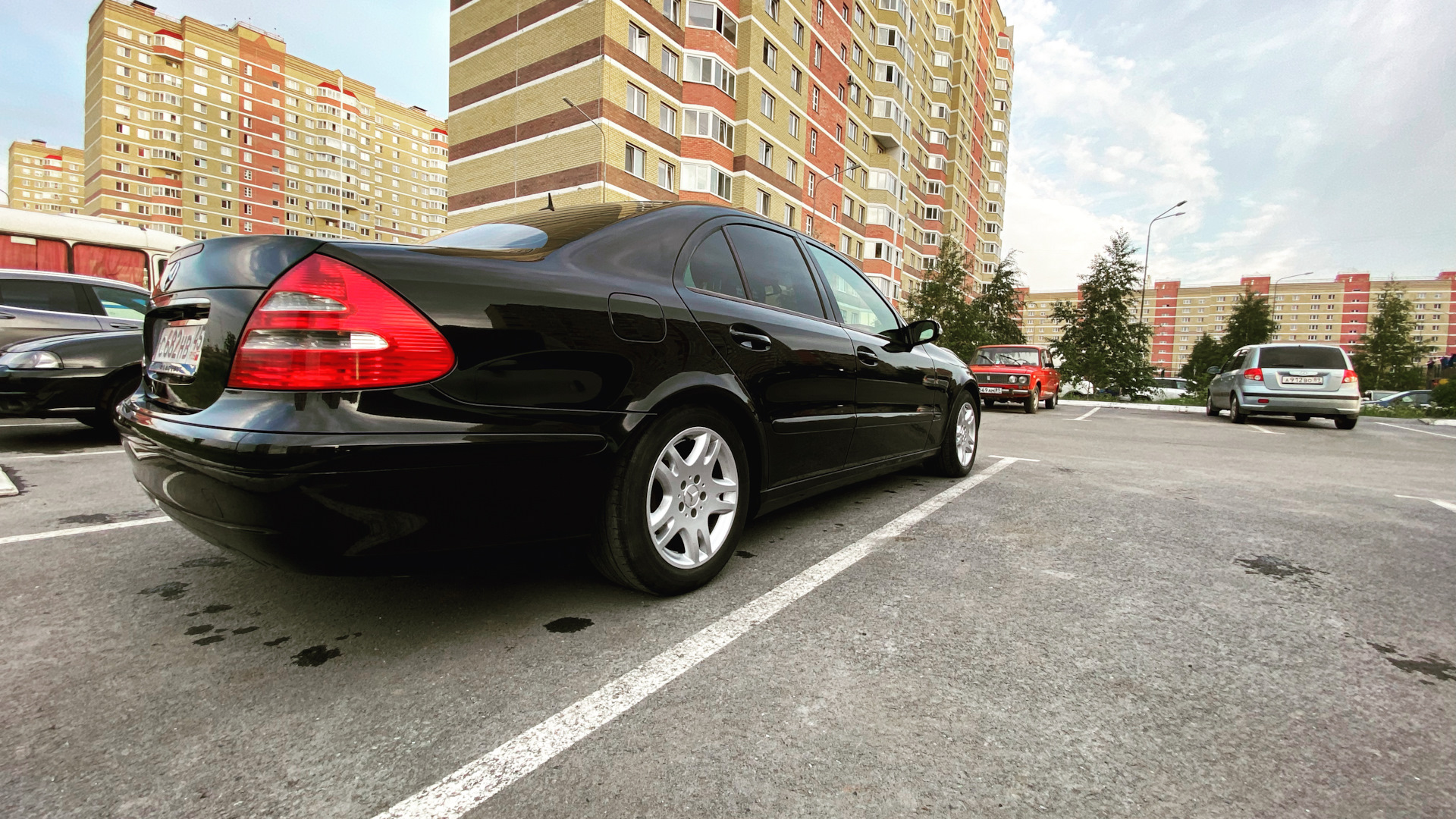 Mercedes-Benz E-class (W211) 1.8 бензиновый 2004 | BLACK на DRIVE2