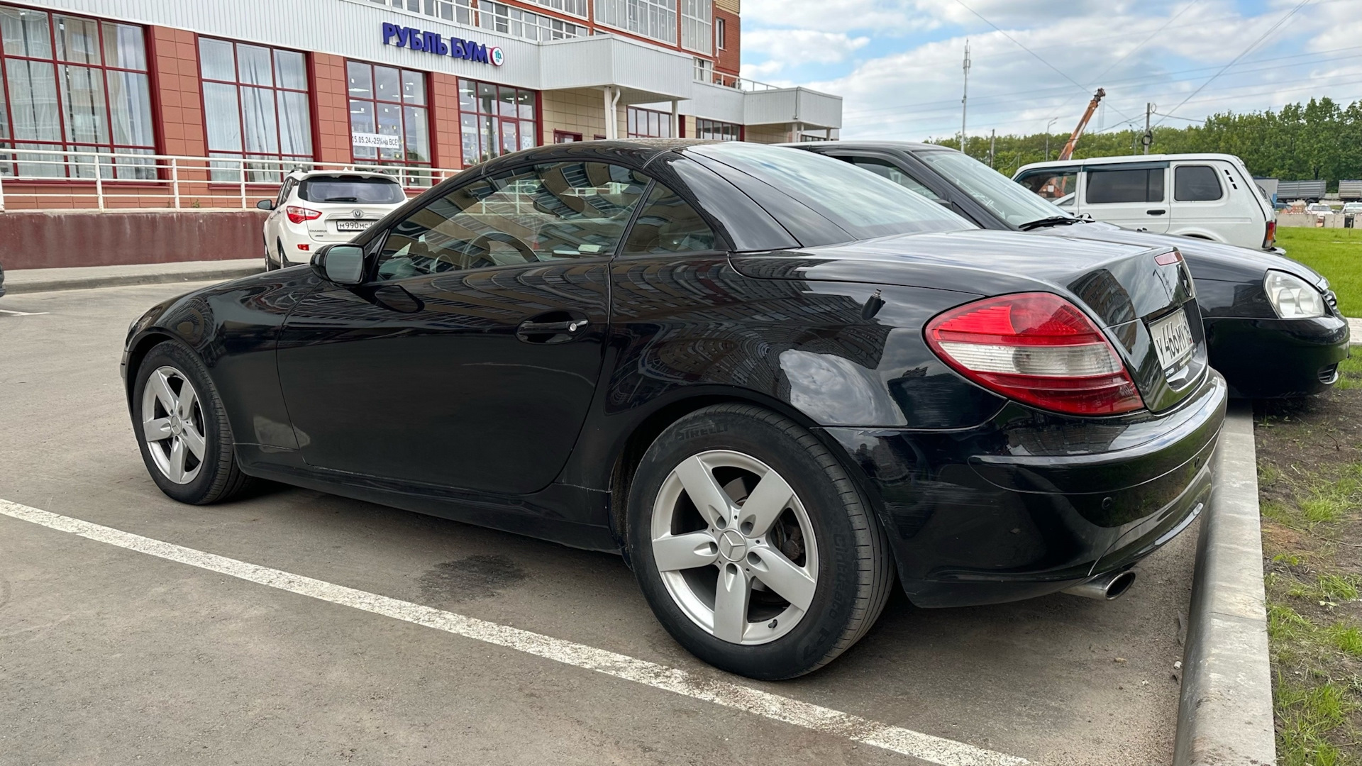 Mercedes-Benz SLK (R171) 3.0 бензиновый 2005 | 카브리올레 🖤 на DRIVE2