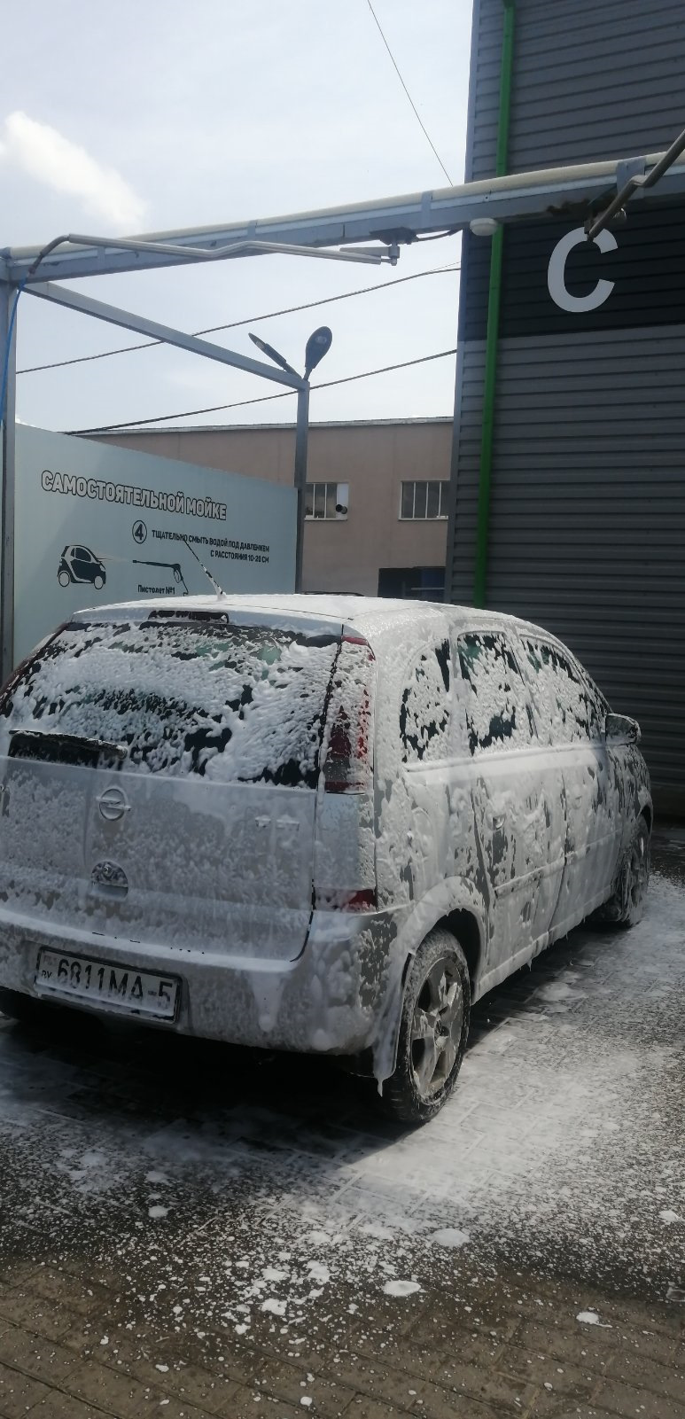 Мойка авто — Opel Meriva (A), 1,7 л, 2004 года | мойка | DRIVE2