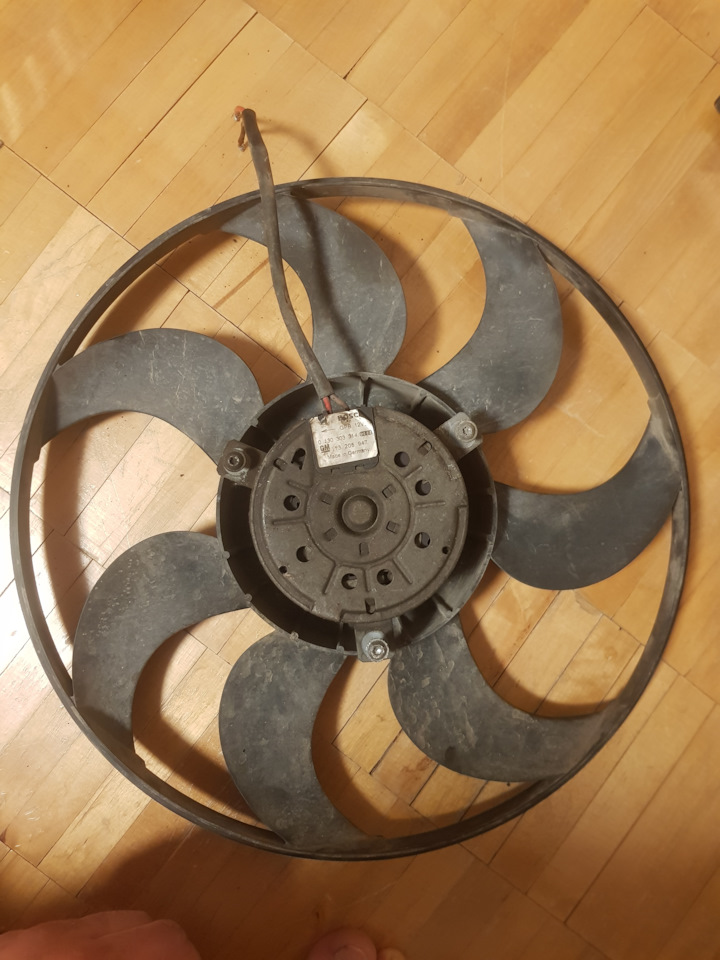 13205947 Вентилятор охлаждения двигателя GM | Запчасти на DRIVE2