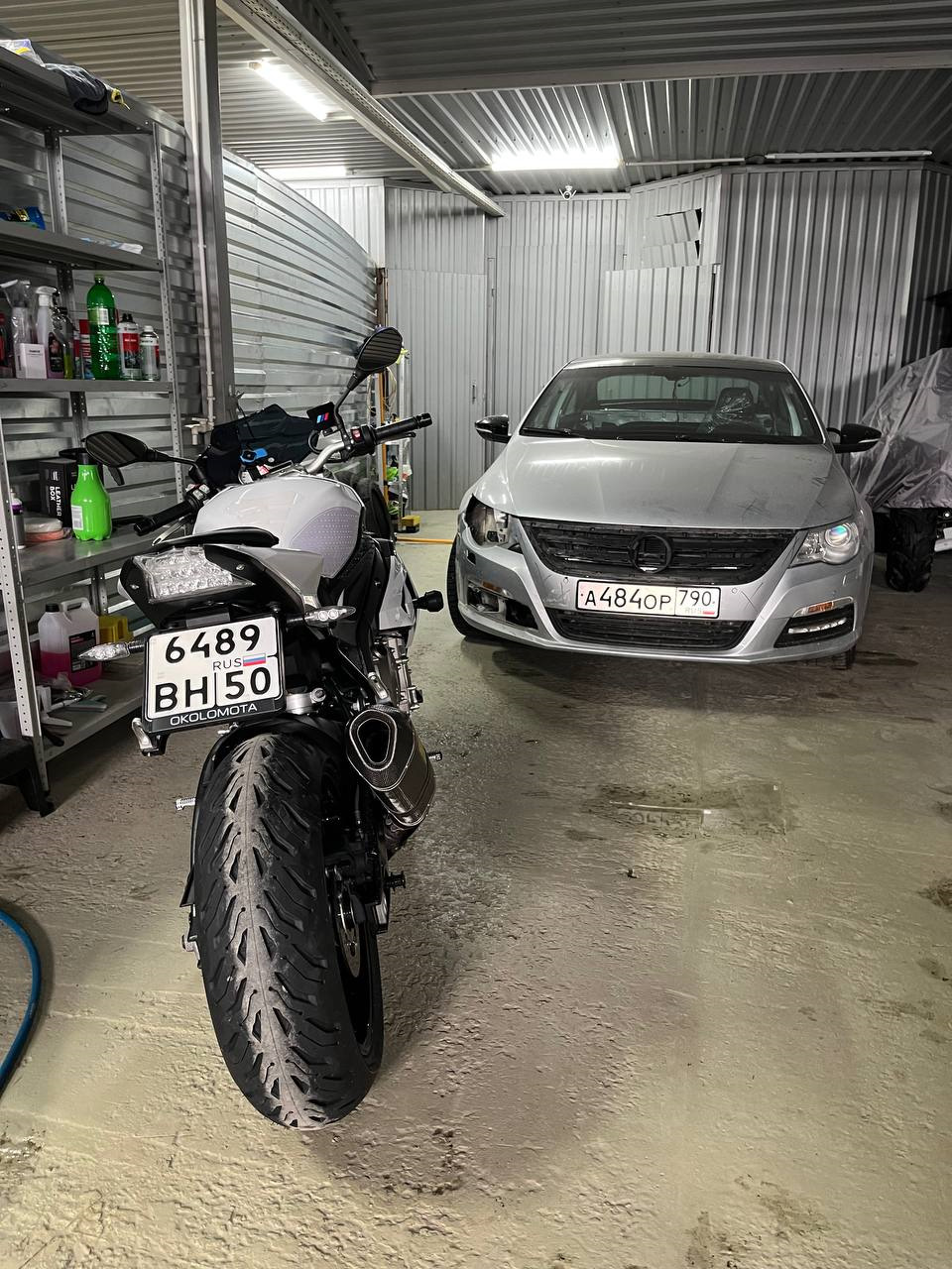 Пока идет восстановление СС пересел на BMW S1000R — Volkswagen Passat CC, 2  л, 2008 года | другое | DRIVE2