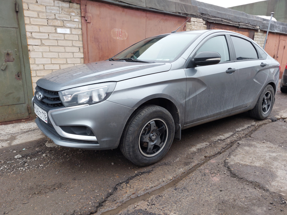 #79. Диски Слик на Веста. — Lada Vesta, 1,6 л, 2016 года | тюнинг | DRIVE2