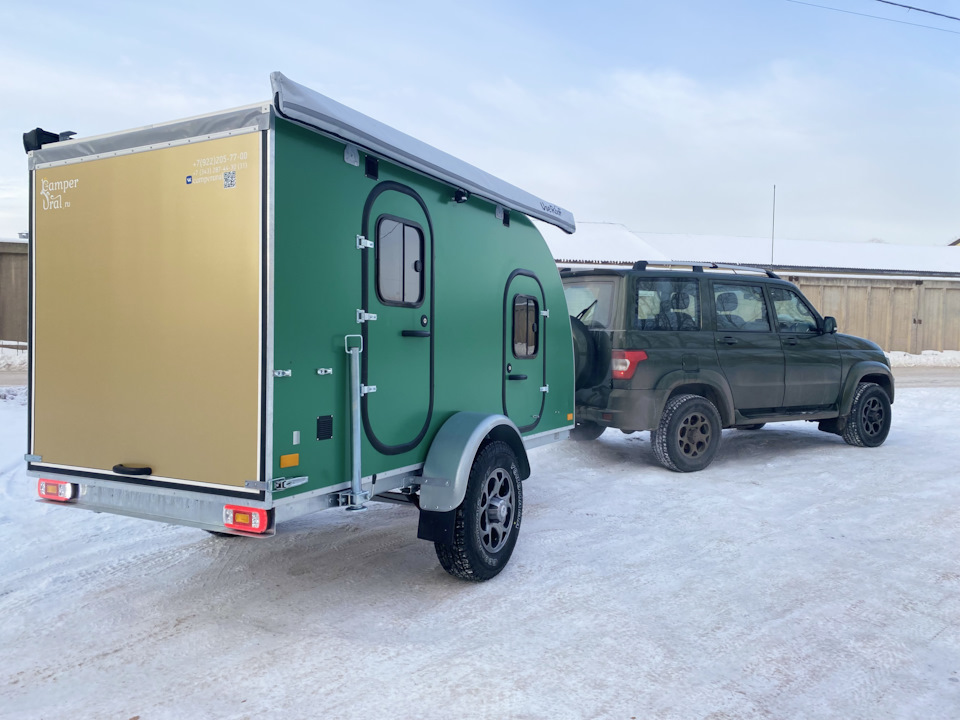 Прицеп «Турист Плюс» отправился в Красногорск — Сamper-ural на DRIVE2
