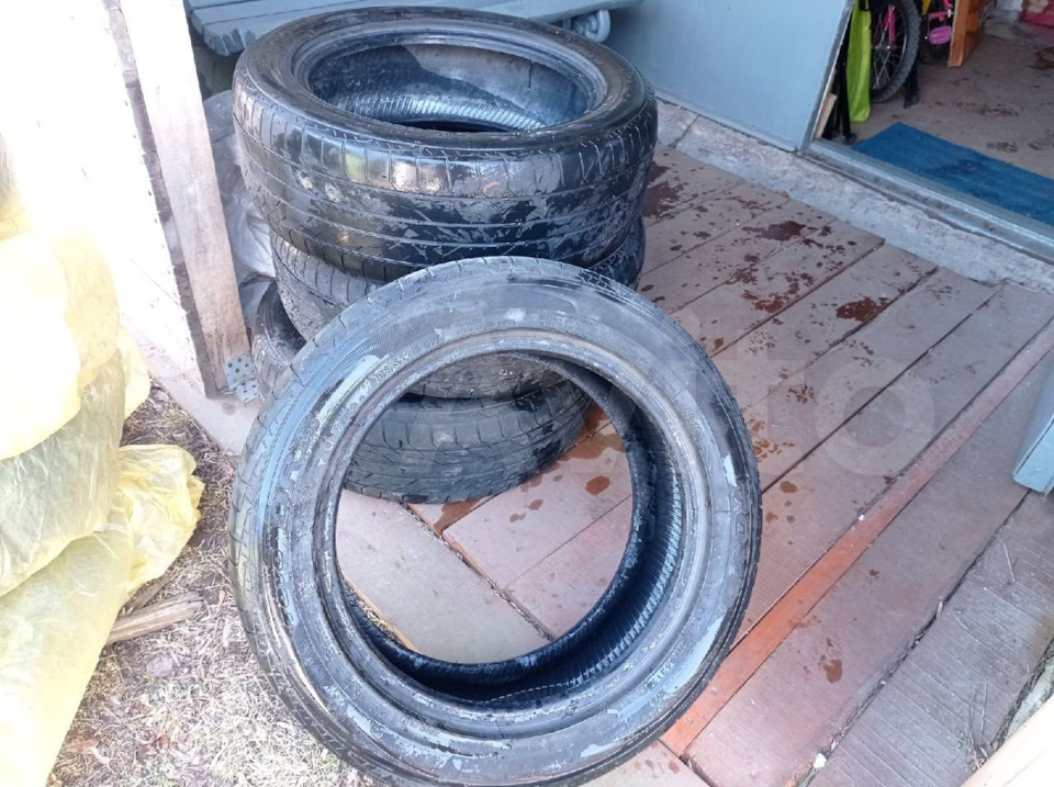 Шины летние Toyo 205/55 R16. Б/у | 2 500 ₽ в городе Санкт-Петербург ...